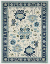 Traditional Oushak Wool Rug