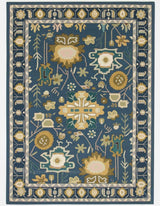 Traditional Oushak Wool Rug