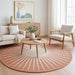 Modern Round Area Rug – Hand-Tufted with 100% New Zealand Wool