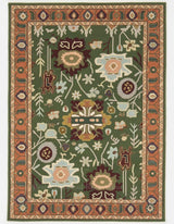 Traditional Oushak Wool Rug