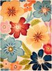 Hand-Tufted Wool Floral Area Rug – Colorful Botanical Garden Design