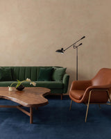 Solid Hand Tufted Wool Area Rug, Soft Plush Carpet
