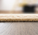 Antelope Cheetah Blue – Contemporary Handmade 100% Wool Area Rug