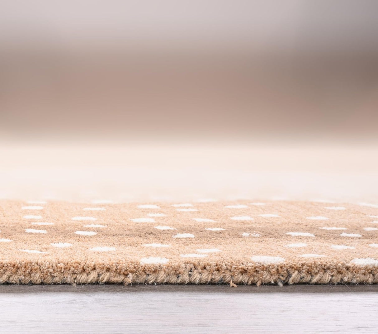 Antelope Cheetah Blue – Contemporary Handmade 100% Wool Area Rug