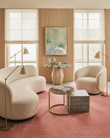 Solid Hand Tufted Wool Area Rug, Soft Plush Carpet