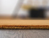 Modern Irregular Oval Rug – Hand-Tufted from New Zealand Wool with Soft and Cozy Feel