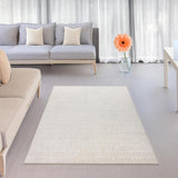 Hand-Tufted 100% Wool Rug – Unique Modern Geometric Grid Pattern
