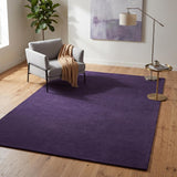 Solid Hand Tufted Wool Area Rug, Soft Plush Carpet