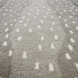 Antelope Cheetah Blue – Contemporary Handmade 100% Wool Area Rug