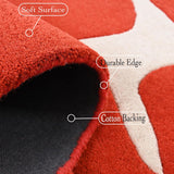 Modern Wool Rug – Hand-Tufted, Soft & Thick | Abstract Geometric Design