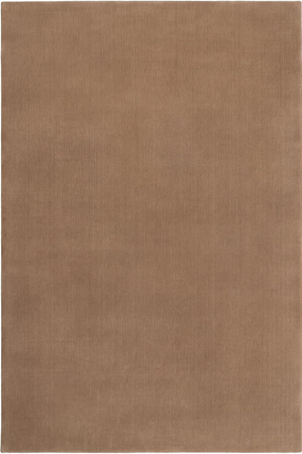 Solid Hand Tufted Wool Area Rug, Soft Plush Carpet