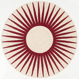 Round Jute Rug – Handwoven Natural Fiber Accent Rug
