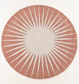 Modern Round Area Rug – Hand-Tufted with 100% New Zealand Wool