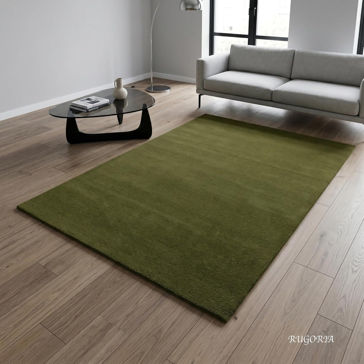 Hand-Tufted Wool Rug – 100% Natural Wool, Thick, Soft & Durable