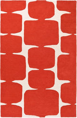 Modern Wool Rug – Hand-Tufted, Soft & Thick | Abstract Geometric Design