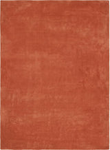 Solid Hand Tufted Wool Area Rug, Soft Plush Carpet