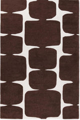 Modern Wool Rug – Hand-Tufted, Soft & Thick | Abstract Geometric Design