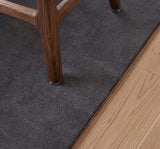 Solid Hand Tufted Wool Area Rug, Soft Plush Carpet