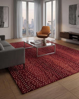 Antelope Cheetah – Contemporary Handmade 100% Wool Area Rug