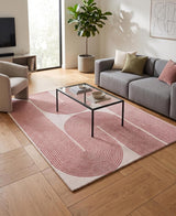 Gold, Ink & Olive Modern Hand-Tufted Wool Area Rug
