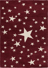 Hand-Tufted Star Wool Rug for Kids | Soft, Thick & Durable Starry Night Design