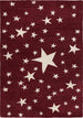 Hand-Tufted Star Wool Rug for Kids | Soft, Thick & Durable Starry Night Design
