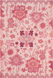 Handmade Oushak Wool Area Rug – Featuring Floral and Botanical Patterns in Soft Tones