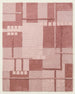 Hand-Tufted Wool Area Rug, Modern Patchwork Geometric Design