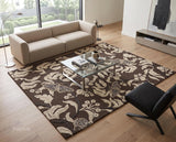 Hand Tufted Wool Rug, Floral Butterfly Botanical Pattern