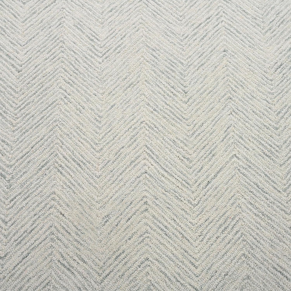Modern Herringbone Chevron Collection Handmade Wool Area Rug - Durable for High Traffic, Contemporary Design Rug