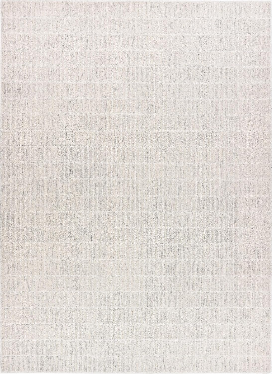 Hand-Tufted 100% Wool Rug – Unique Modern Geometric Grid Pattern