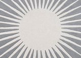 Modern Round Area Rug – Hand-Tufted with 100% New Zealand Wool