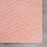 Modern Herringbone Chevron Collection Area Rug - Handmade Wool Carpet