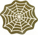 Handcrafted Spider Web Wool Rug