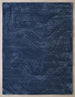 Modern Abstract Hand-Tufted Wool Area Rug Carved High-Low Pattern