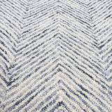 Modern Herringbone Chevron Collection Handmade Wool Rug