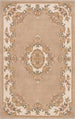 Handmade Traditional Wool Rug | Floral Medallion Border Design