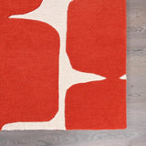 Modern Wool Rug – Hand-Tufted, Soft & Thick | Abstract Geometric Design
