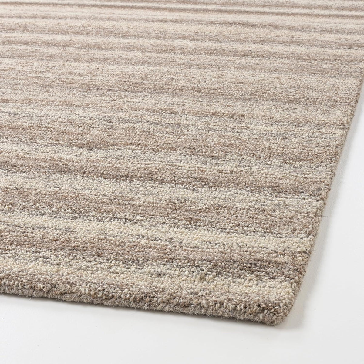 Premium Handmade Wool Area Rug | 100% Natural Wool, Non-Shedding, Thic