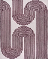 Gold, Ink & Olive Modern Hand-Tufted Wool Area Rug