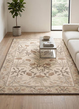 Hand-Tufted Adeline Wool Rug with Traditional Floral Tulip Design
