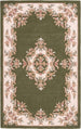Handmade Traditional Wool Rug | Floral Medallion Border Design