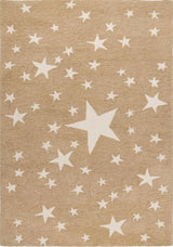 Hand-Tufted Star Wool Rug for Kids | Soft, Thick & Durable Starry Night Design