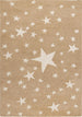 Hand-Tufted Star Wool Rug for Kids | Soft, Thick & Durable Starry Night Design