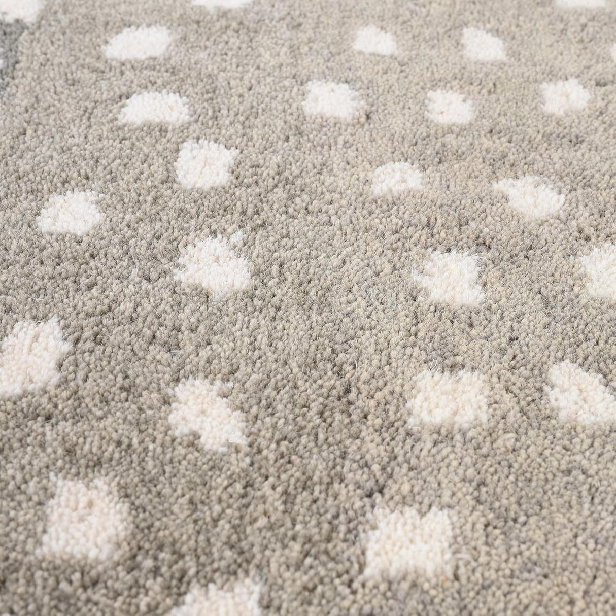 Antelope Cheetah Blue – Contemporary Handmade 100% Wool Area Rug