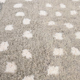 Antelope Cheetah Blue – Contemporary Handmade 100% Wool Area Rug