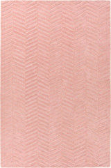 Modern Herringbone Chevron Collection Area Rug - Handmade Wool Carpet
