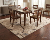Hand Tufted Wool Rug, Floral Butterfly Botanical Pattern