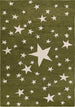 Hand-Tufted Star Wool Rug for Kids | Soft, Thick & Durable Starry Night Design