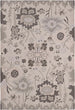 Handmade Oushak Wool Area Rug – Featuring Floral and Botanical Patterns in Soft Tones